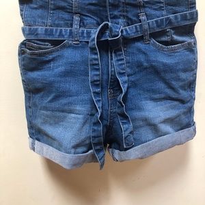 High Waist Denim Shorts
